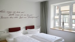 Room at a workation location in Germany, a family-owned apartment hotel.